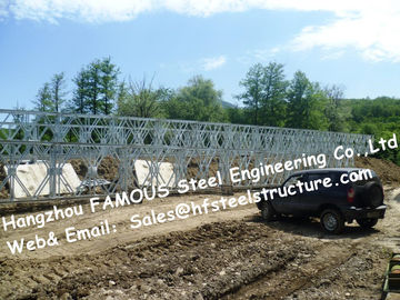 จีน Steel Fabricator ซัพพลายสำเร็จรูปเหล็กโครงสร้าง Bailey ของสะพานเสริมเหล็ก Q345 ผู้ผลิต
